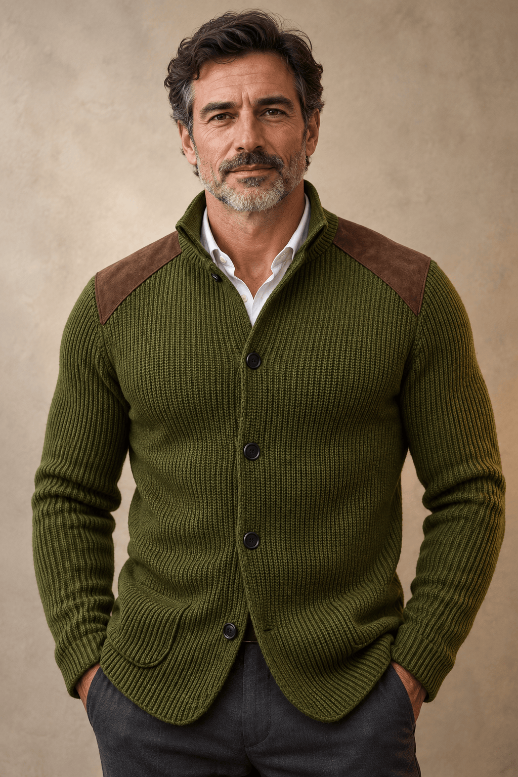 André Ferran Rául Knitted Cardigan