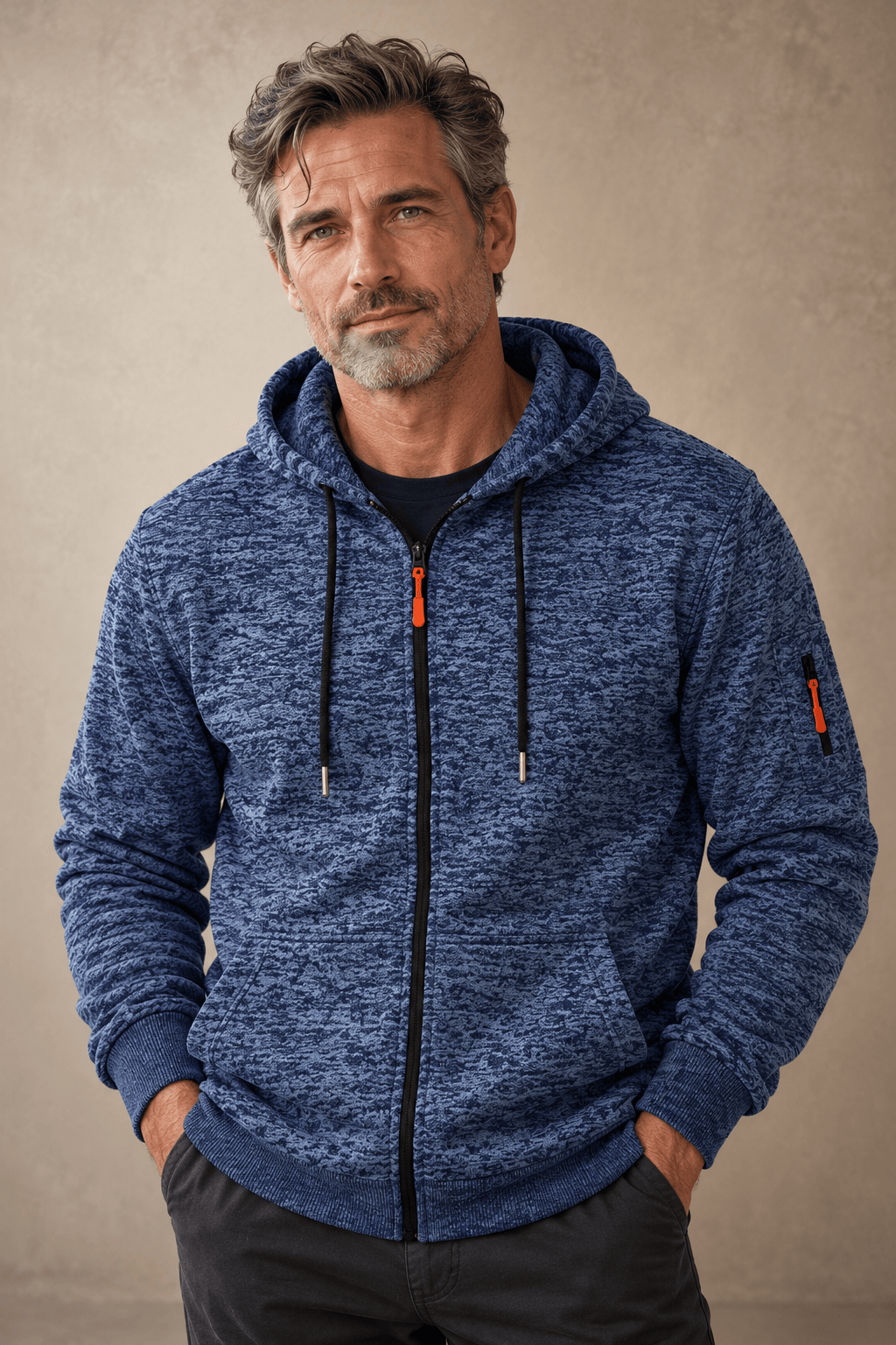 André Ferran Heavyweight Zip Hoodie