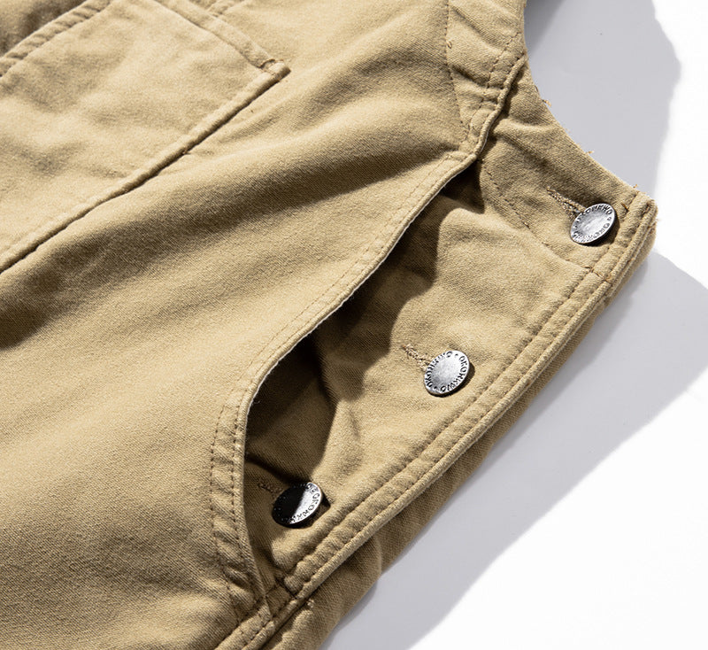 Women's Moleskin Overalls with Cinch Cord