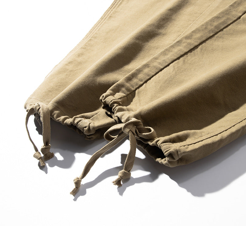Women's Moleskin Overalls with Cinch Cord