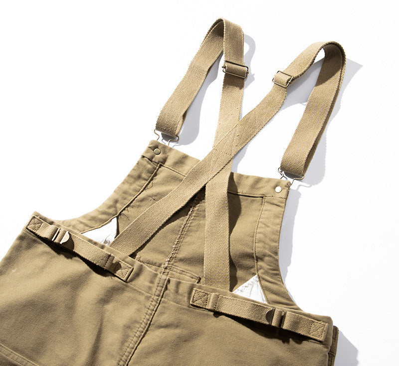 Women's Moleskin Overalls with Cinch Cord