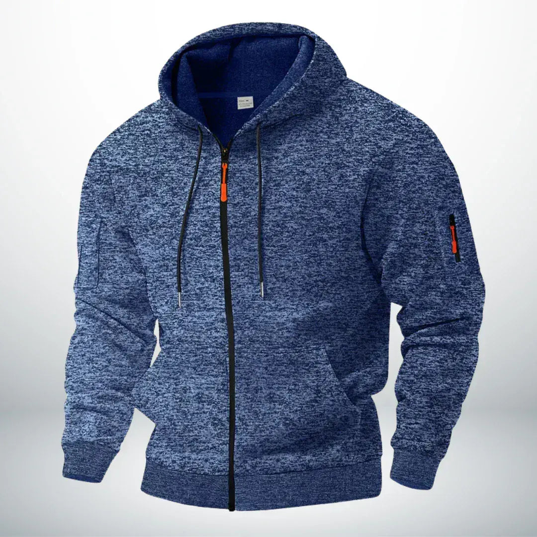 André Ferran Heavyweight Zip Hoodie