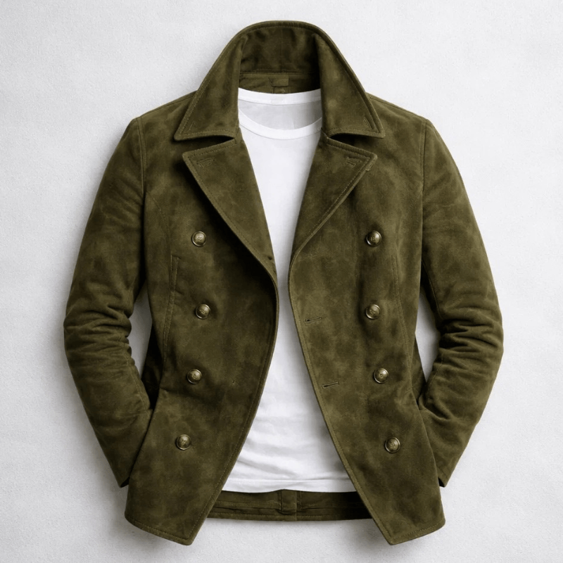 André Ferran Suede Coat