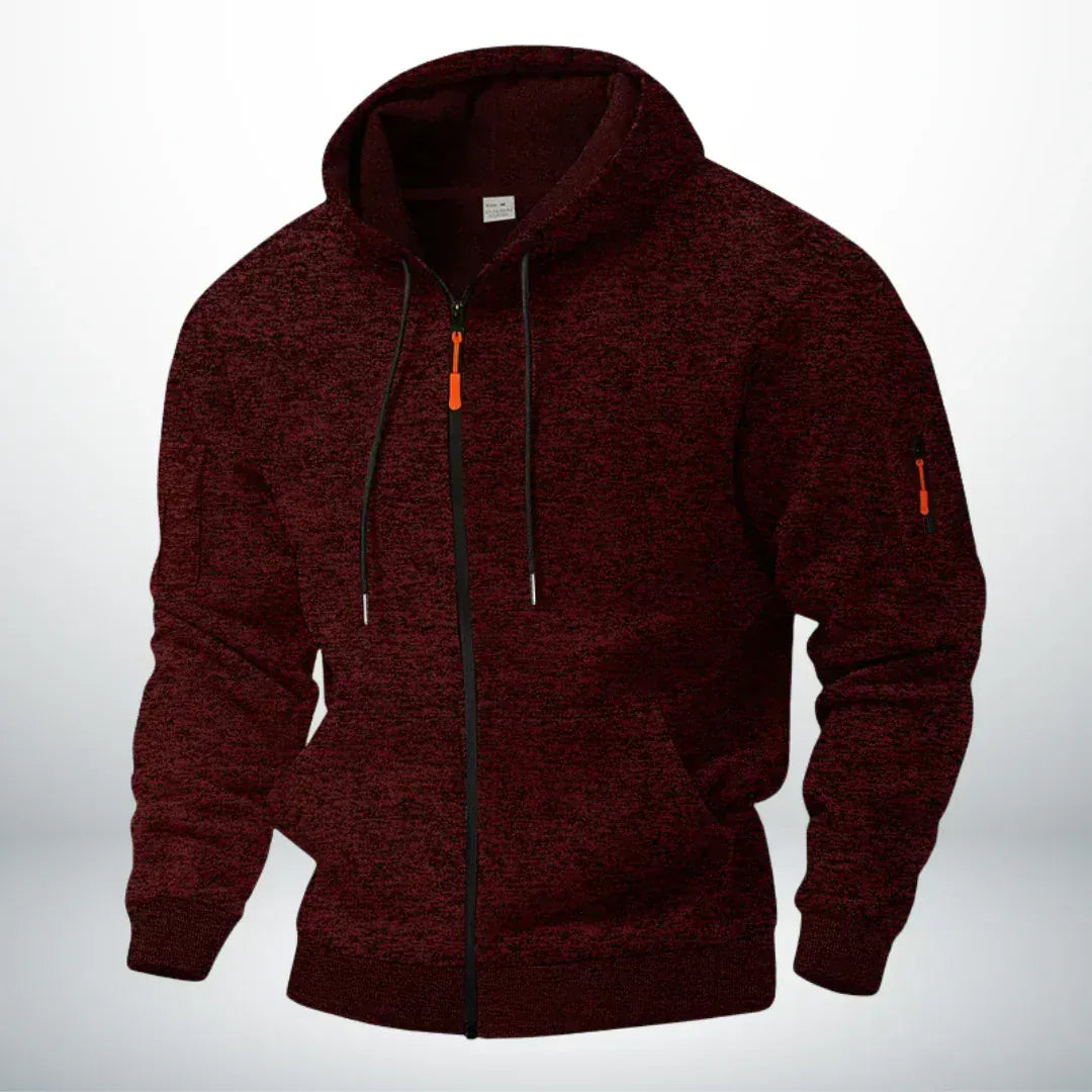 André Ferran Heavyweight Zip Hoodie