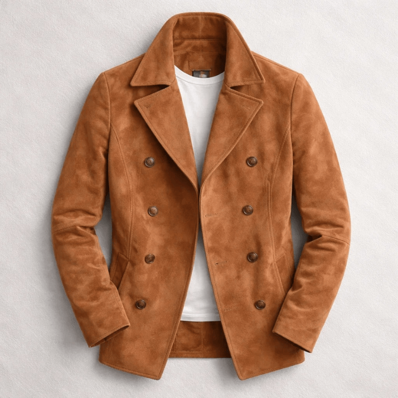 André Ferran Suede Coat