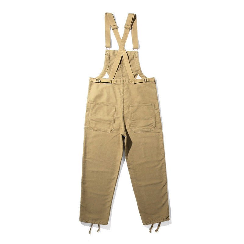 Women's Moleskin Overalls with Cinch Cord