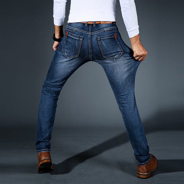 André Ferran Stretch-Denim Jeans