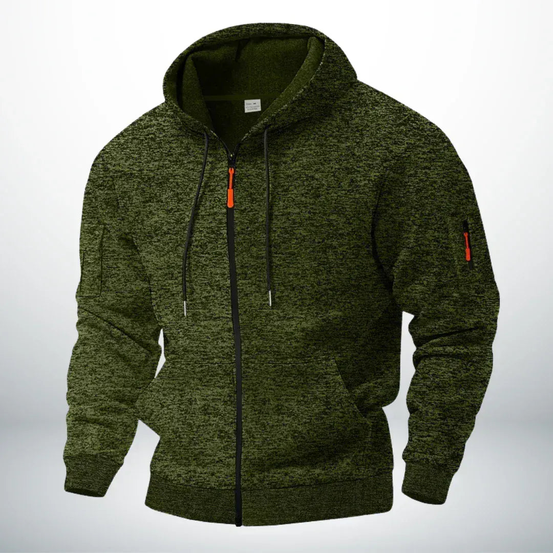 André Ferran Heavyweight Zip Hoodie