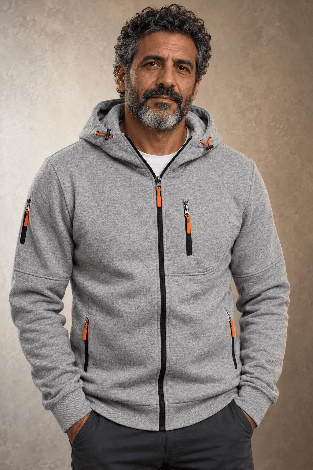 André Ferran UrbanFlex Zip Hoodie