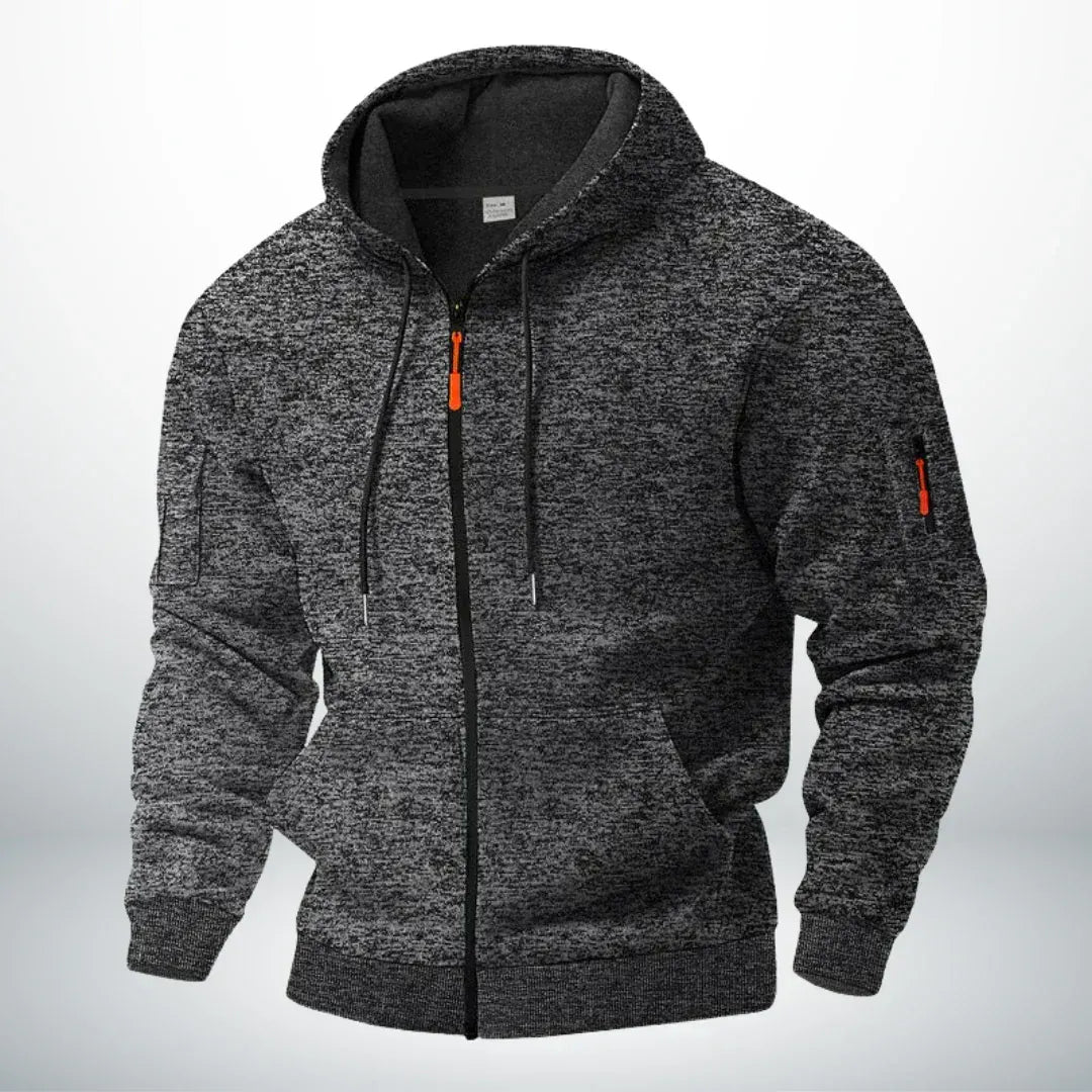 André Ferran Heavyweight Zip Hoodie