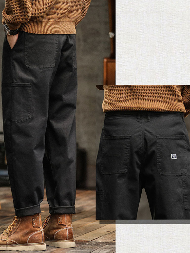 Men's Vintage-Style Utility Pants