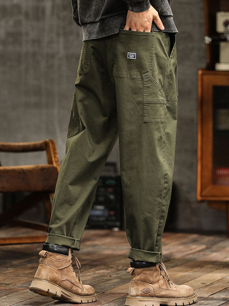 Men's Vintage-Style Utility Pants