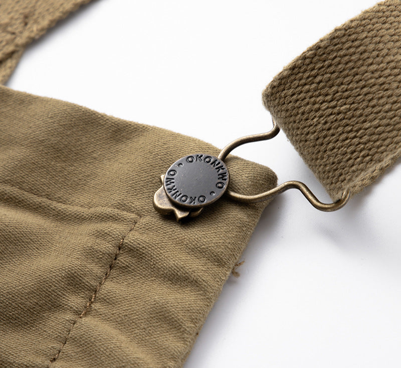 Women's Moleskin Overalls with Cinch Cord