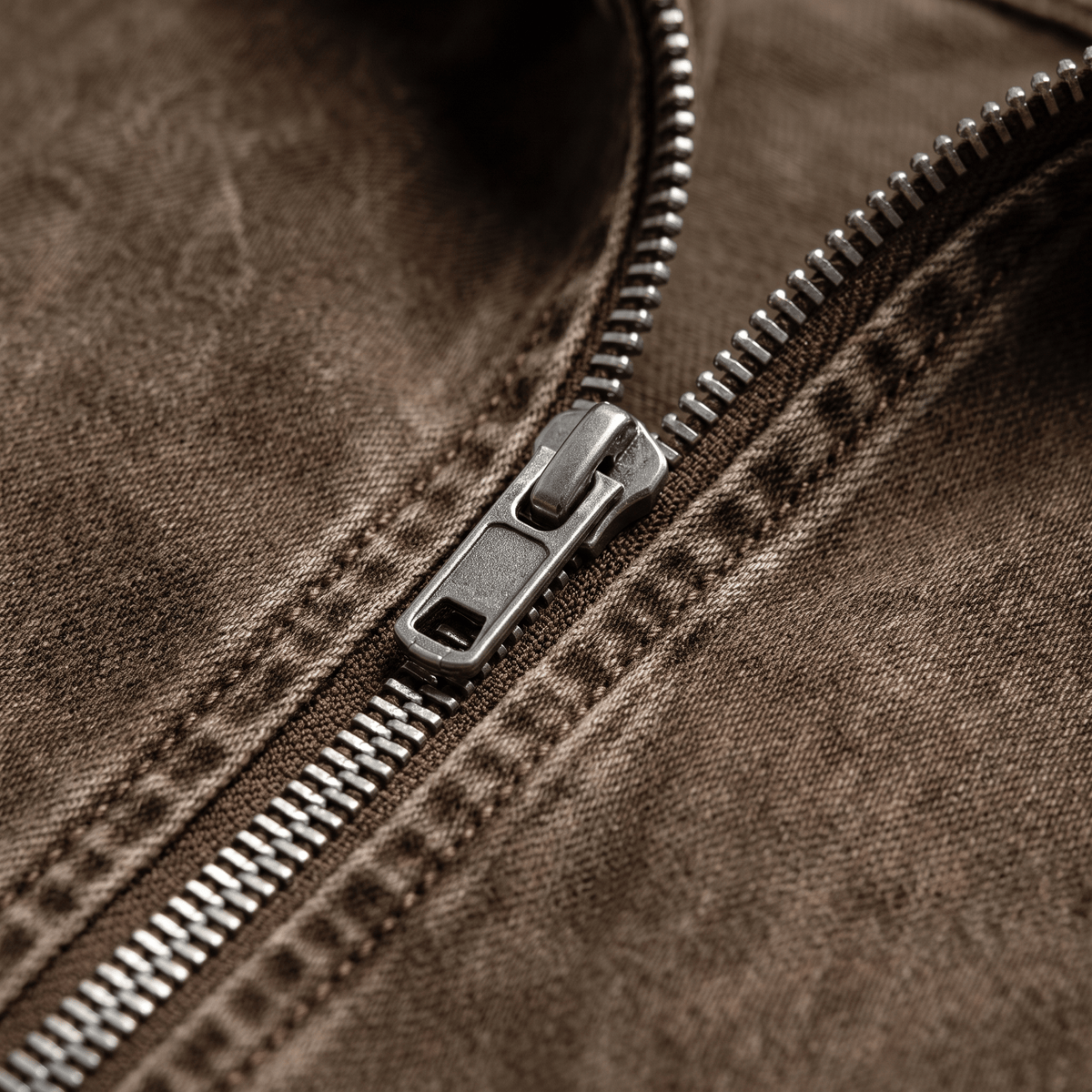 André Ferran Washed Denim Anorak