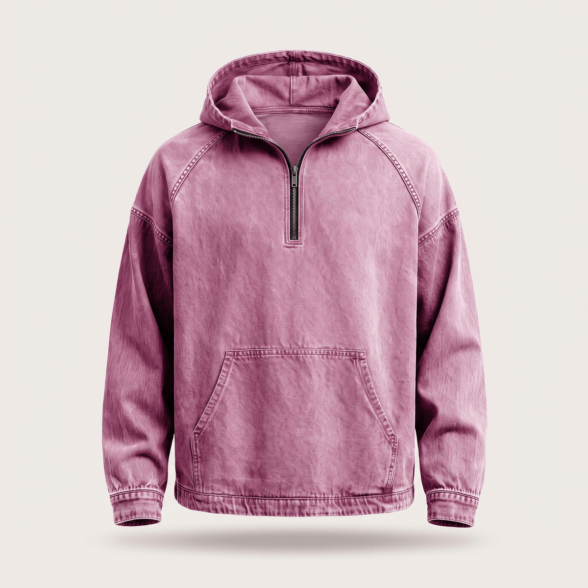 André Ferran Washed Denim Anorak