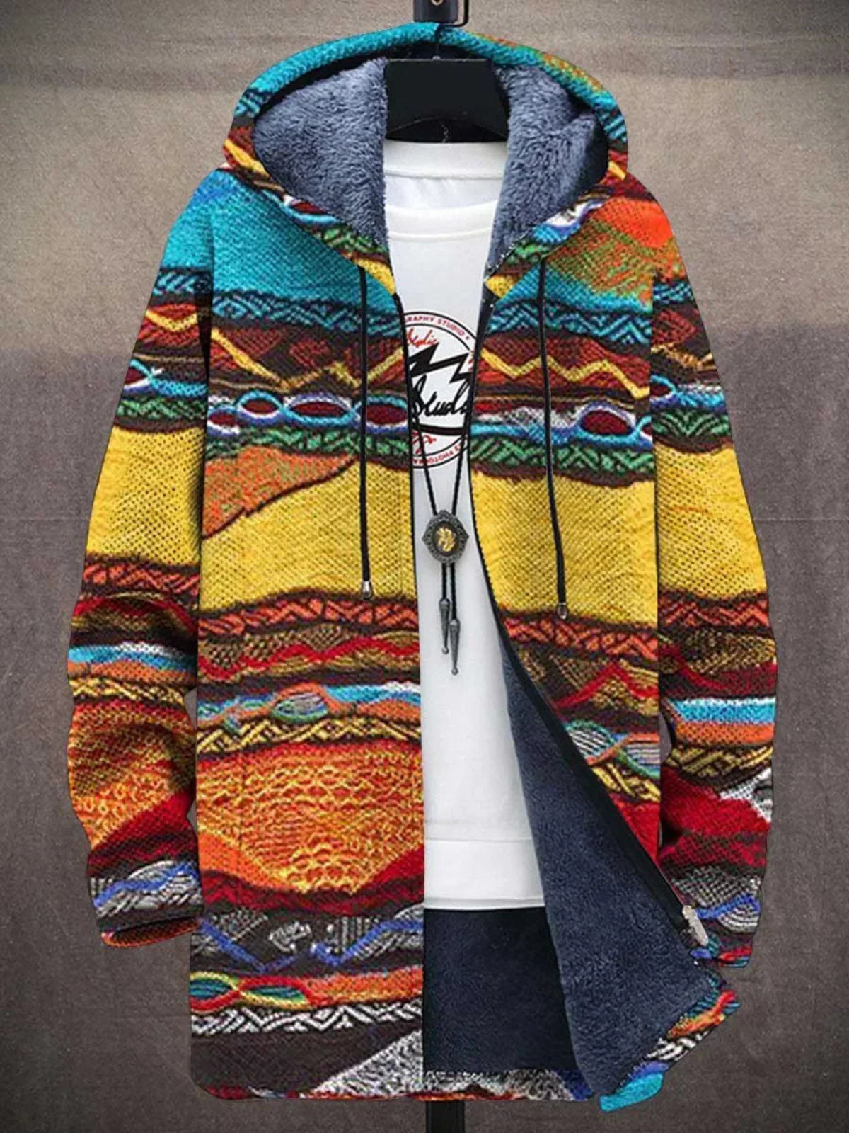 Delilah™ | Luxury Art-Inspired Hooded Jacket