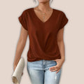Inez Shirt | Casual Summer V-Neck T-Shirt