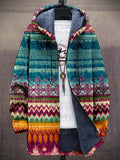 Jedda™ | Luxury Art-Inspired Hoodie Jacket