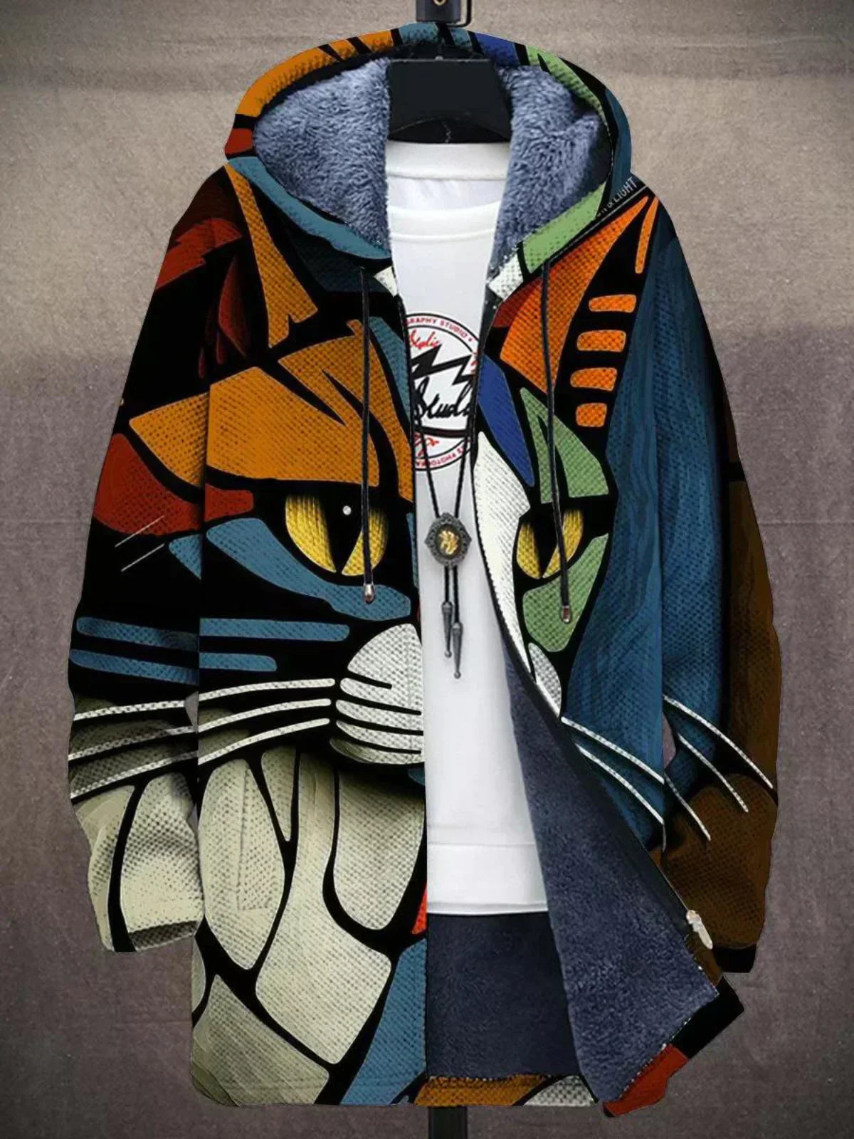 Jindalee™ | Luxury Art-Inspired Hoodie Jacket