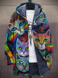 Kalanos™ | Luxury Art-Inspired Hoodie Jacket