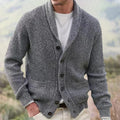 André Ferran Shawl-Collar Cardigan