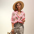 Lina Shirt | Embroidered Button-Up Shirt