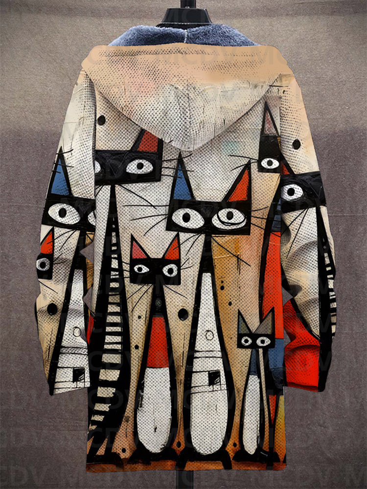 Lowanna™ | Luxury Art-Inspired Hoodie Jacket