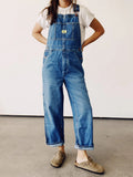 Women's Denim Bib Overalls