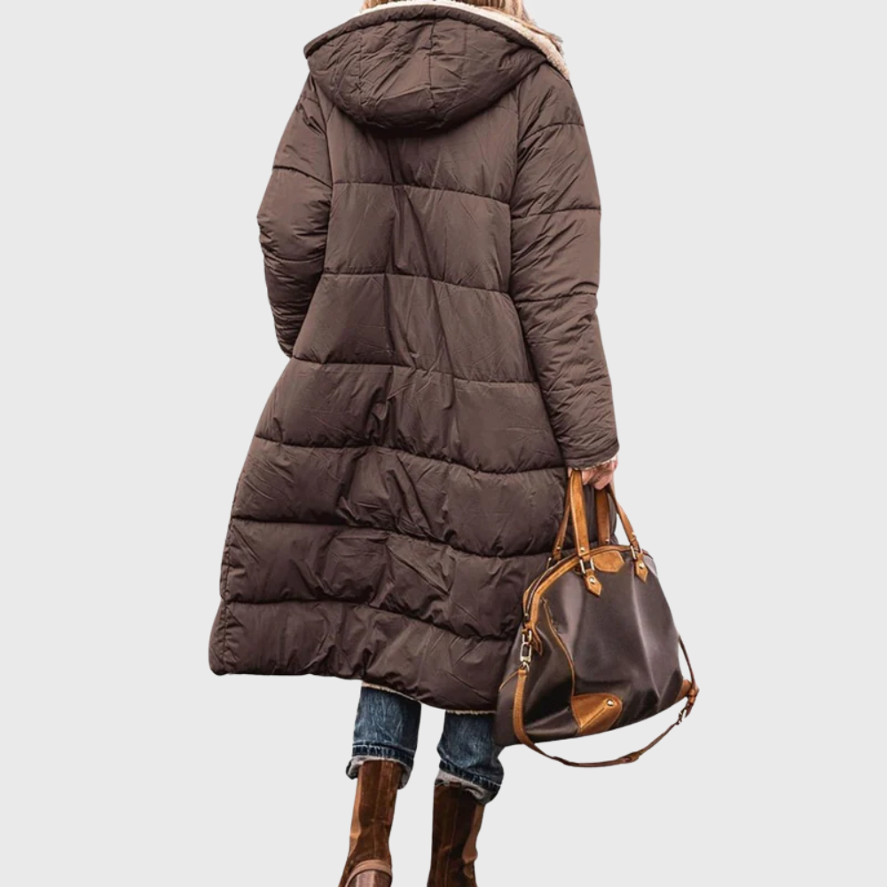 Farah™ | Reversible Wool-Lined Puffer Coat