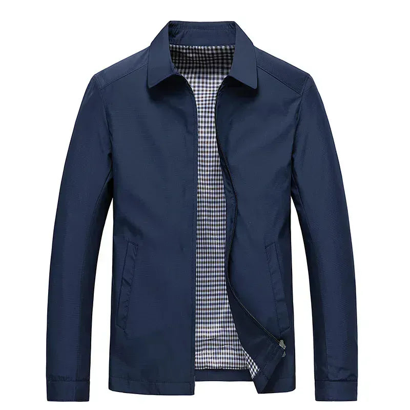 André Ferran Gabardine Zip Jacket