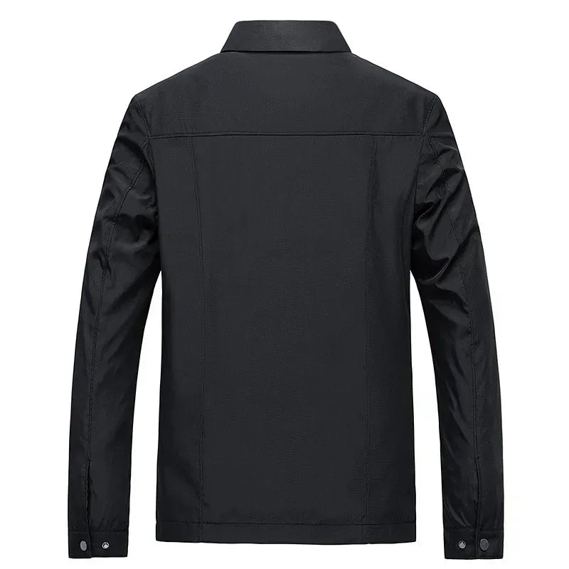 André Ferran Gabardine Zip Jacket