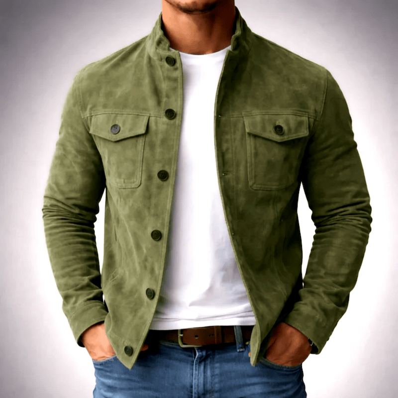 André Ferran Suede Jacket