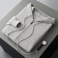André Ferran Cashmere Zip-Hoodie