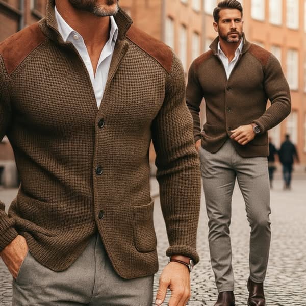 André Ferran Rául Knitted Cardigan