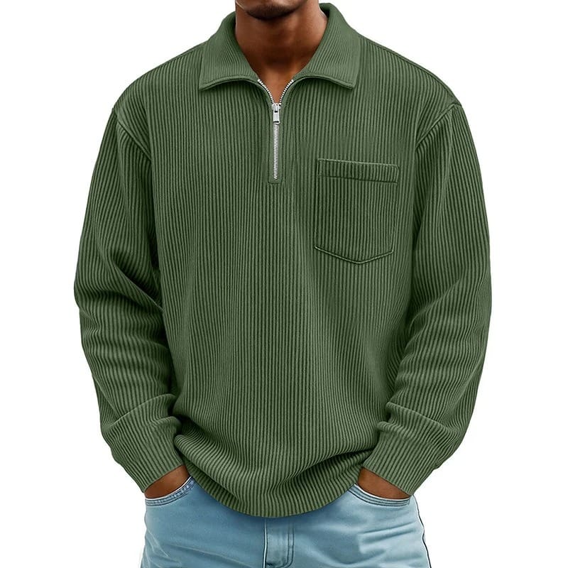 André Ferran Ryan Zip-Up Pullover
